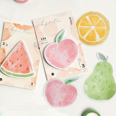 30pcs Fruit Basket Series Memo Sticky Notes Set