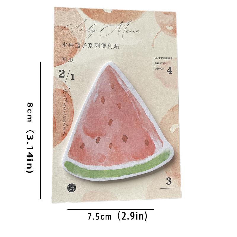 30pcs Fruit Basket Series Memo Sticky Notes Set