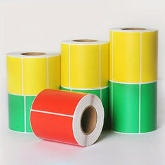 Colorful Thermal Paper Adhesive Label Stickers 1000 Sheets