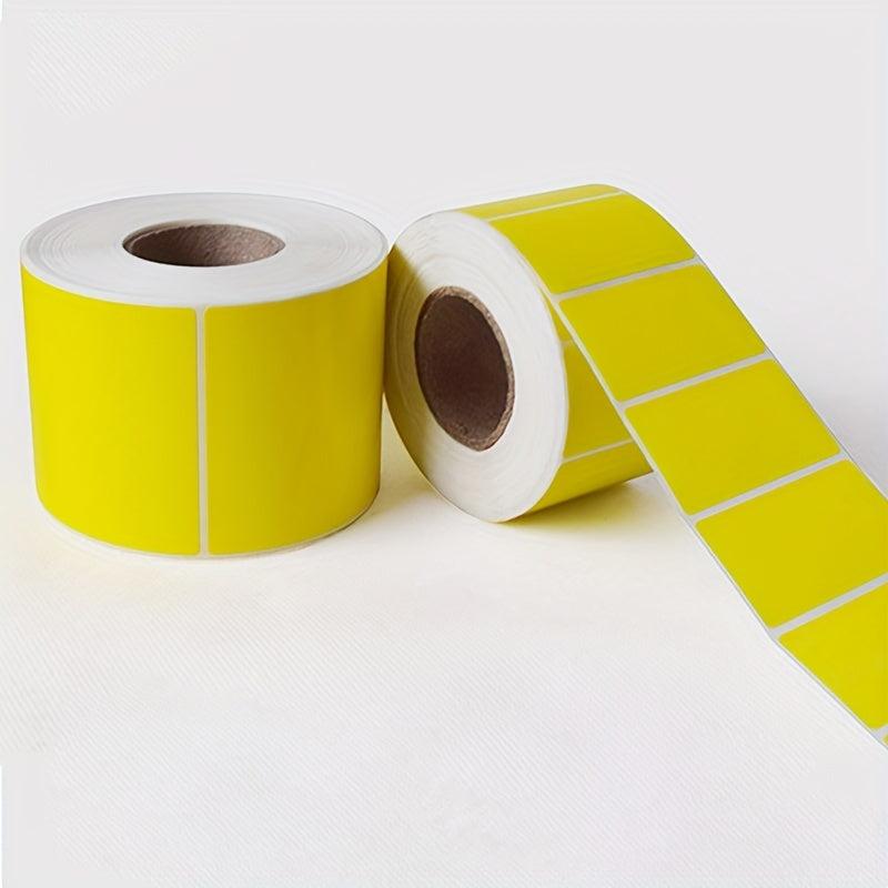 Colorful Thermal Paper Adhesive Label Stickers 1000 Sheets