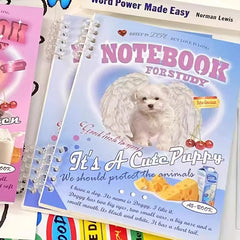 1pc Loose leaf Notebook Detachable Lined Student Coil Notebook