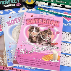1pc Loose leaf Notebook Detachable Lined Student Coil Notebook