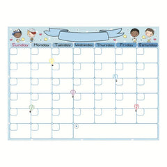 Magnetic Monthly Planner Whiteboard for Fridge