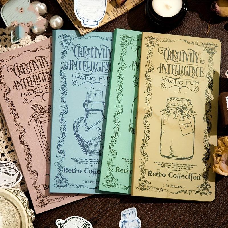 80pcs Hobo Moon Series Sticky Notes