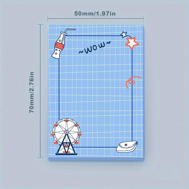 Mini Shorthand Notebook Portable Cartoon Daily Chores Recording