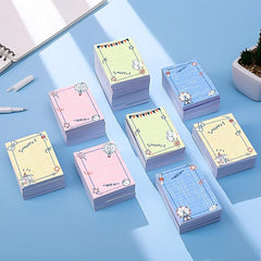 Mini Shorthand Notebook Portable Cartoon Daily Chores Recording