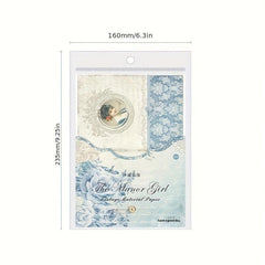 30pcs Manor Maiden Series Large Size Character Notebook for Students