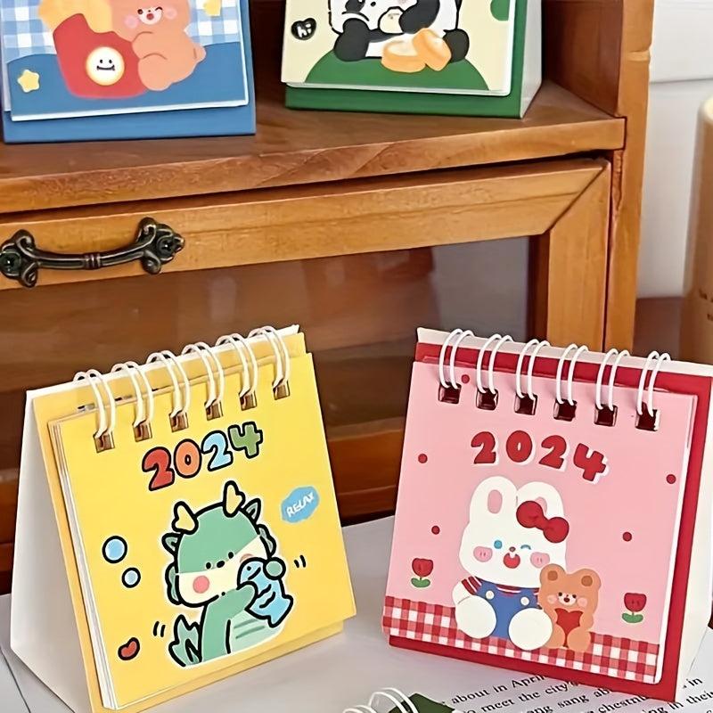 Desk Calendar Mini Punch Card Business Calendar