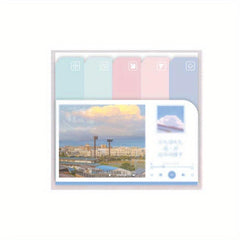 150pcs Cartoon Index Stickers for Office & Student Notes