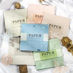 30pcs Special Paper Textured Hand Account DIY Bottoming Paper Pack