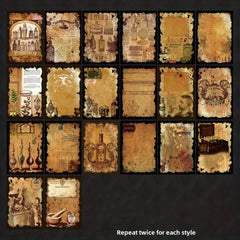 40pcs Lost Boat Series Retro Journal Decorative Paper Pack