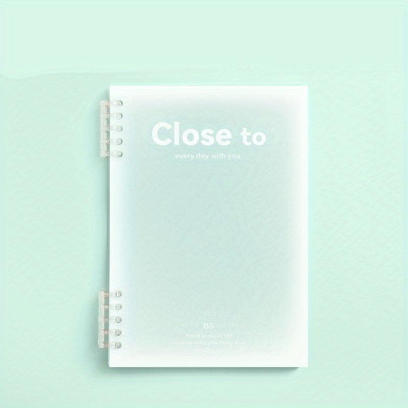 B5 Spiral Notebook 10x7 Inch Hardcover 8mm Ruled 60 Sheets