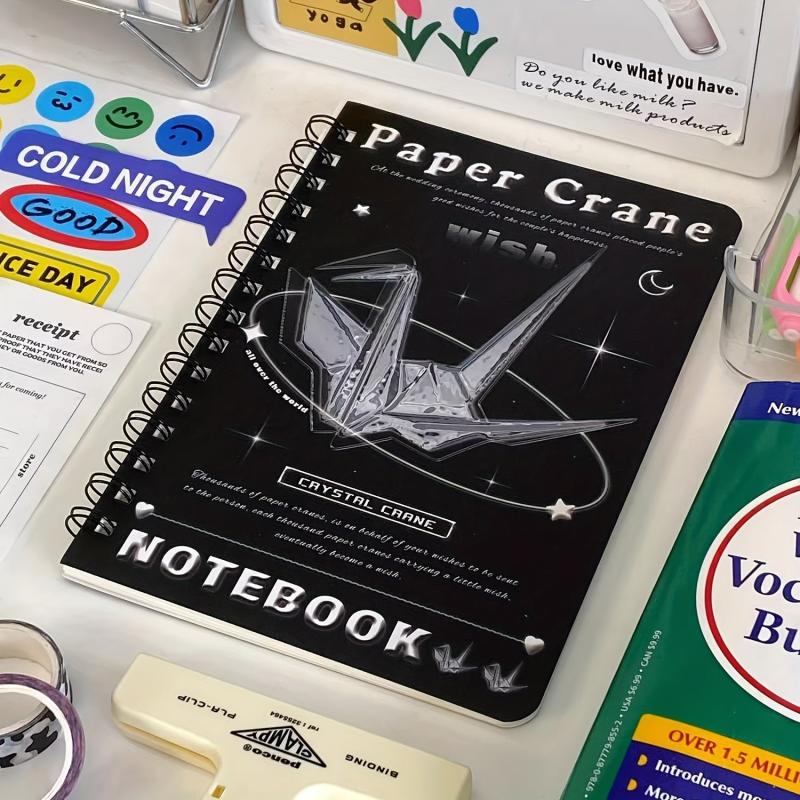 Bow Notebook Niche Coil Book Student Horizontal Line Journal Notepad