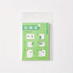 20 Sheets Multifunction Tearable Note Paper Student Sticky Notes