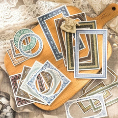 30pcs Baroque Window Border DIY Book Decoration Material Paper