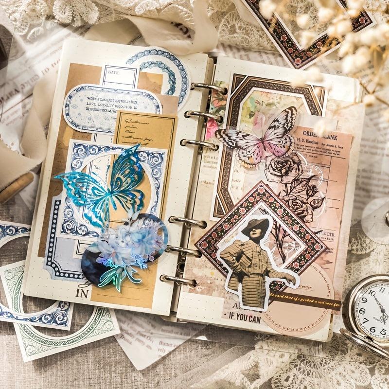 30pcs Baroque Window Border DIY Book Decoration Material Paper