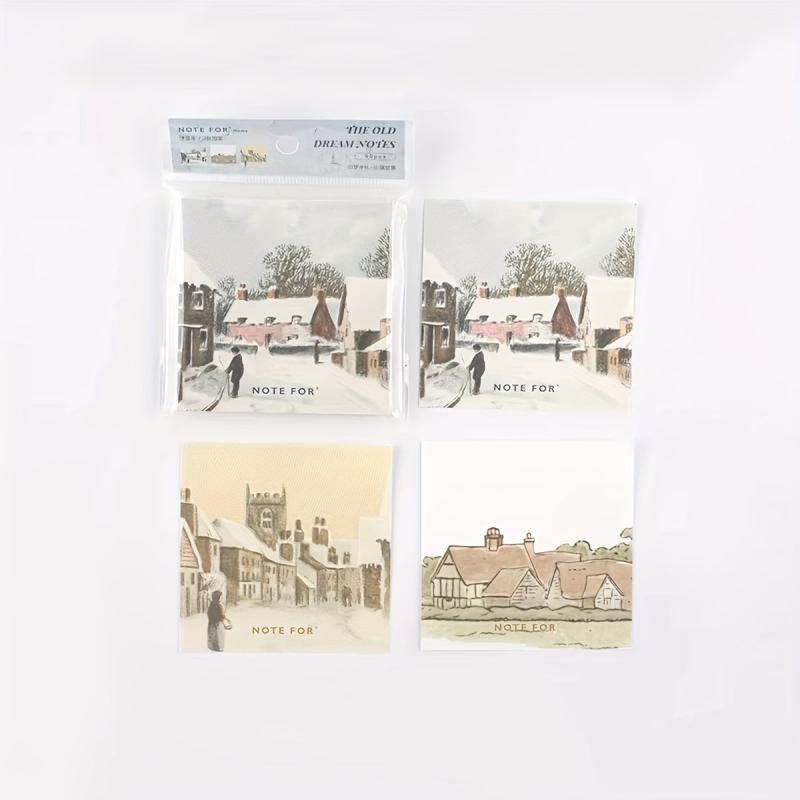 90 Sheets Retro Collage Journal Diary Paper