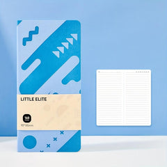 A6 Faux Leather Vertical Style Notebook 160 Pages