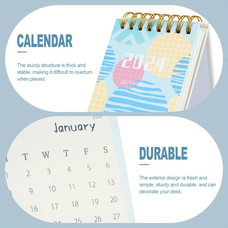 Planet Mini Calendar Desk Calendar for Office and Home