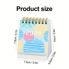 Planet Mini Calendar Desk Calendar for Office and Home