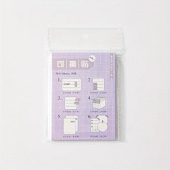 20 Sheets Functional Shaped Correction Sticky Notes