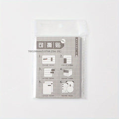 20 Sheets Functional Shaped Correction Sticky Notes