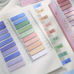 200pcs Morandi Index Stickers 6 7 8 3 Student Stickers Note Marker