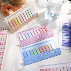 200pcs Morandi Index Stickers 6 7 8 3 Student Stickers Note Marker