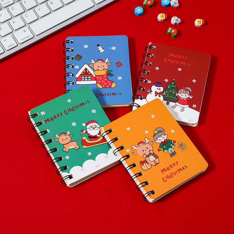 Christmas Portable Pocket Notebook