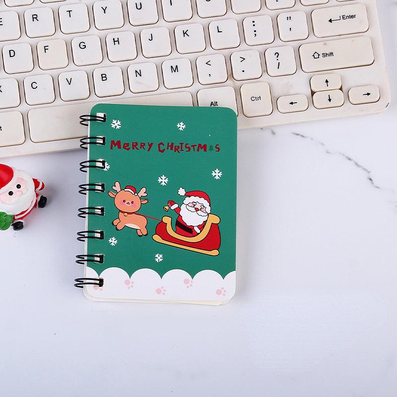 Christmas Portable Pocket Notebook