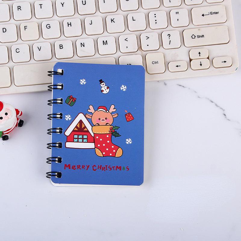 Christmas Portable Pocket Notebook