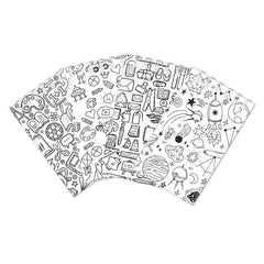 12pcs Back To School Spiral Notebooks 9.91 x 6 Blank Pocket Notepads