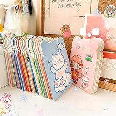 Cute Kumamoto Animals Notebook Set for Students