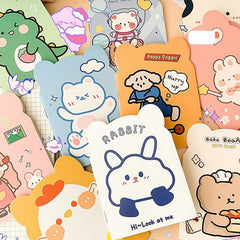 Cute Kumamoto Animals Notebook Set for Students