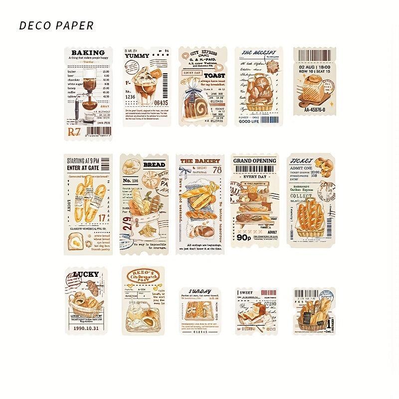 30pcs Retro Map Pattern Scrapbook Paper Pad DIY Crafts Journaling