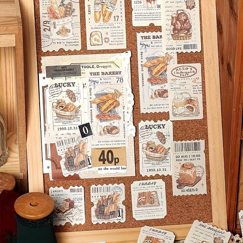 30pcs Retro Map Pattern Scrapbook Paper Pad DIY Crafts Journaling