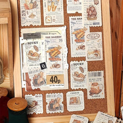 30pcs Retro Map Pattern Scrapbook Paper Pad DIY Crafts Journaling