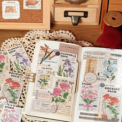 30pcs Retro Map Pattern Scrapbook Paper Pad DIY Crafts Journaling