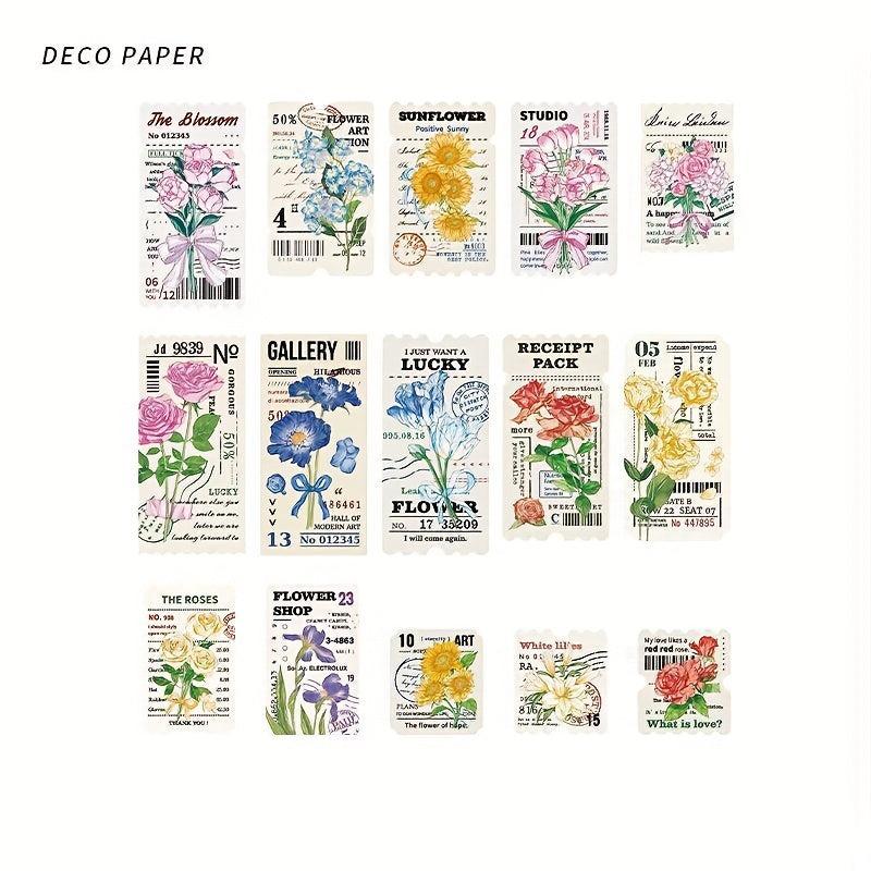 30pcs Retro Map Pattern Scrapbook Paper Pad DIY Crafts Journaling