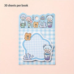 Girls Hand Ledger Sticky Notes Dialog Box Sticky Notes 30 Sheets
