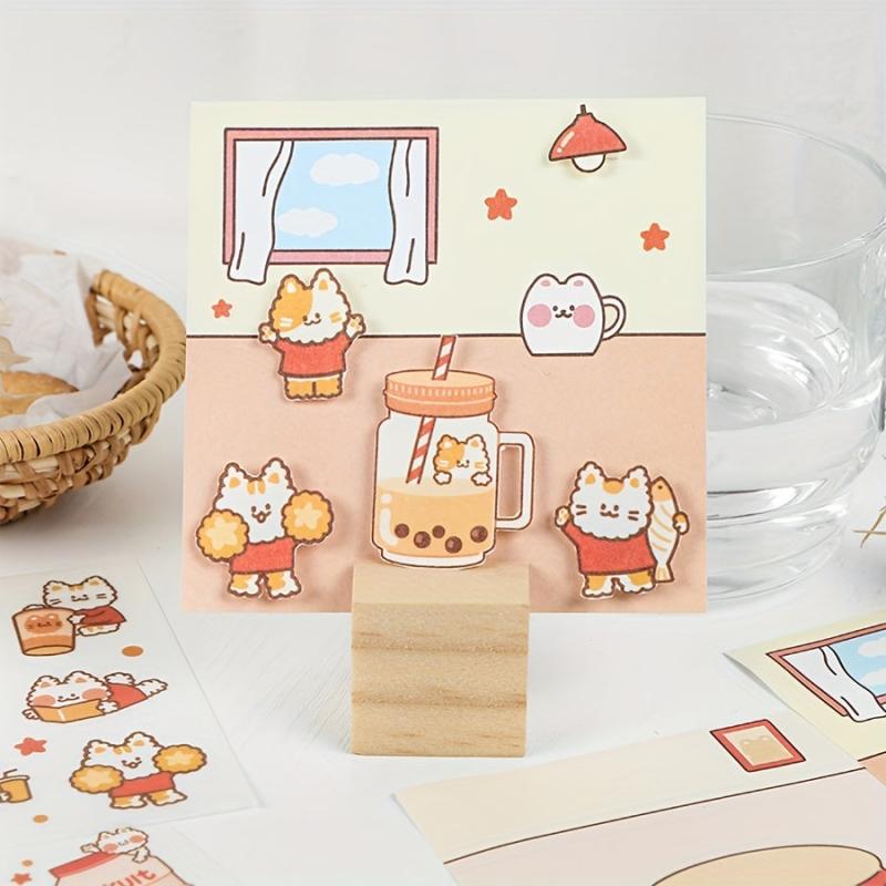20 Sheets Sticky Notes Paper Creative Hand Account Message Notepad Paper