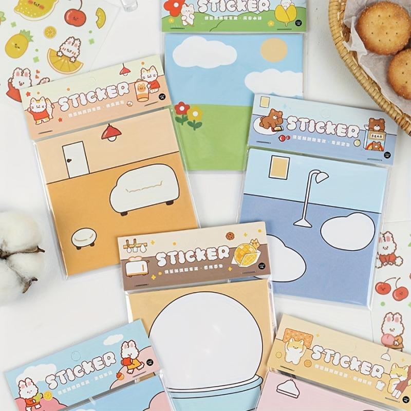 20 Sheets Sticky Notes Paper Creative Hand Account Message Notepad Paper