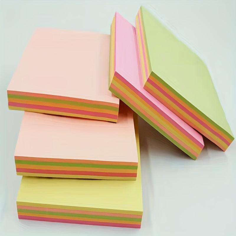 Self Adhesive Memo Pad 76 76mm For Students Note Taking And Writing