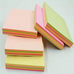 Self Adhesive Memo Pad 76 76mm For Students Note Taking And Writing