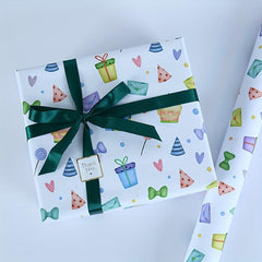 Christmas Birthday Gift Wrapping Paper Arts Crafts Decorations