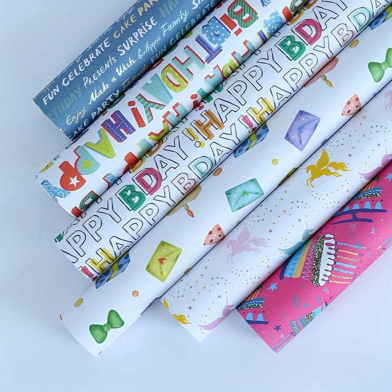 Christmas Birthday Gift Wrapping Paper Arts Crafts Decorations