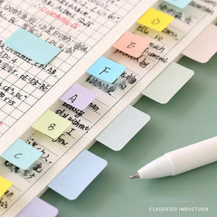 Morandi Index Stickers 10 Sheets Small Sticky Notes