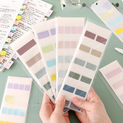 Morandi Index Stickers 10 Sheets Small Sticky Notes