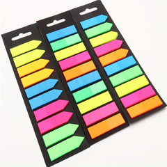 100 Sheets Waterproof Transparent Sticky Notes - Label School Office