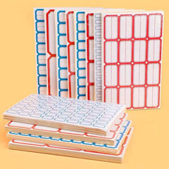 Self Adhesive Label Sticker Paper Handwritten Mark Name Sticker